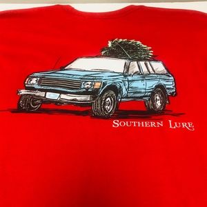 NWT Southern Lure Red Tee Shirt Medium